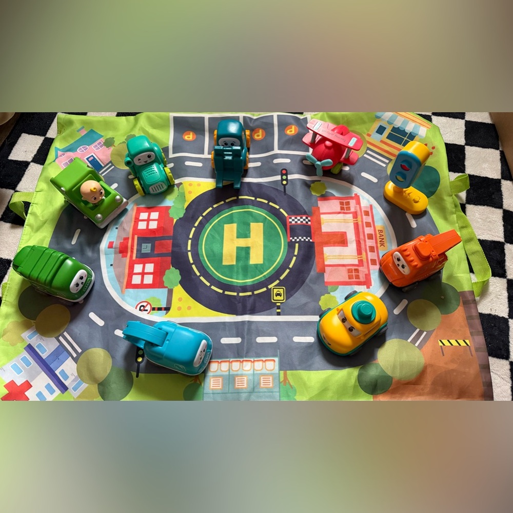 Toddler car mat toys